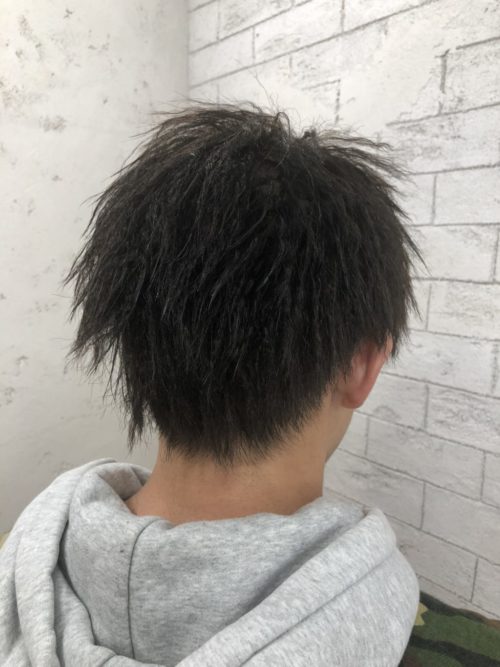 ツイストパーマ強め