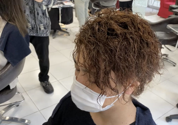 ツイストスパイラルパーマ長め