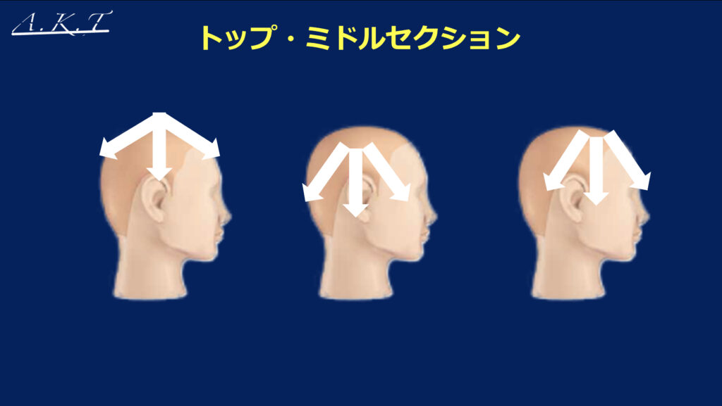カットの基本編切り方・考え方