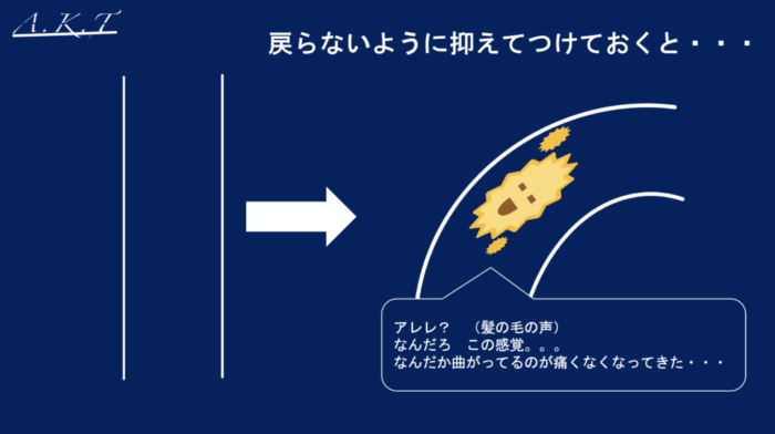 ダメージレスなパーマ方法