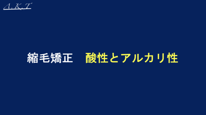 基礎から学ぶ縮毛矯正・美容師向け