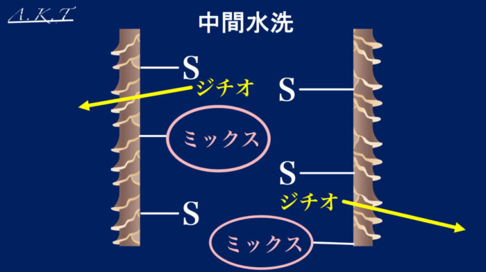 パーマネントウェーブ処理におけるチオグリコール酸還元後の水洗による毛髪内ジスルフィド架橋の再生機構・パーマ2液・中間水洗・架橋・酸化とは？