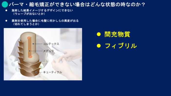 ブリーチパーマかけられる？ダメージの見方・かけ方・ブリーチからパーマしたらどうなる？ ブリーチした髪でもパーマはかけられますか？ ブリーチをするとパーマがかけられないのはなぜ？ パーマをかける時にどんな薬を選んでいけばいいのか分からない