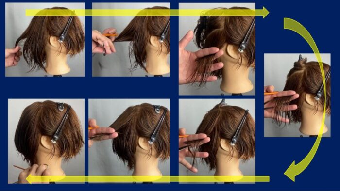 ハンサムショートのカット方法・切り方
